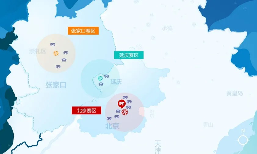 衛星見證，這裏如何變身“冬奧小城”