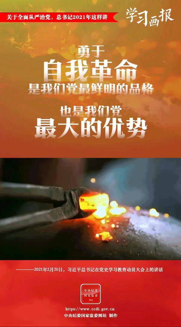 關(guan) 於(yu) 全麵從(cong) 嚴(yan) 治黨(dang) ，總書(shu) 記2021年這樣講