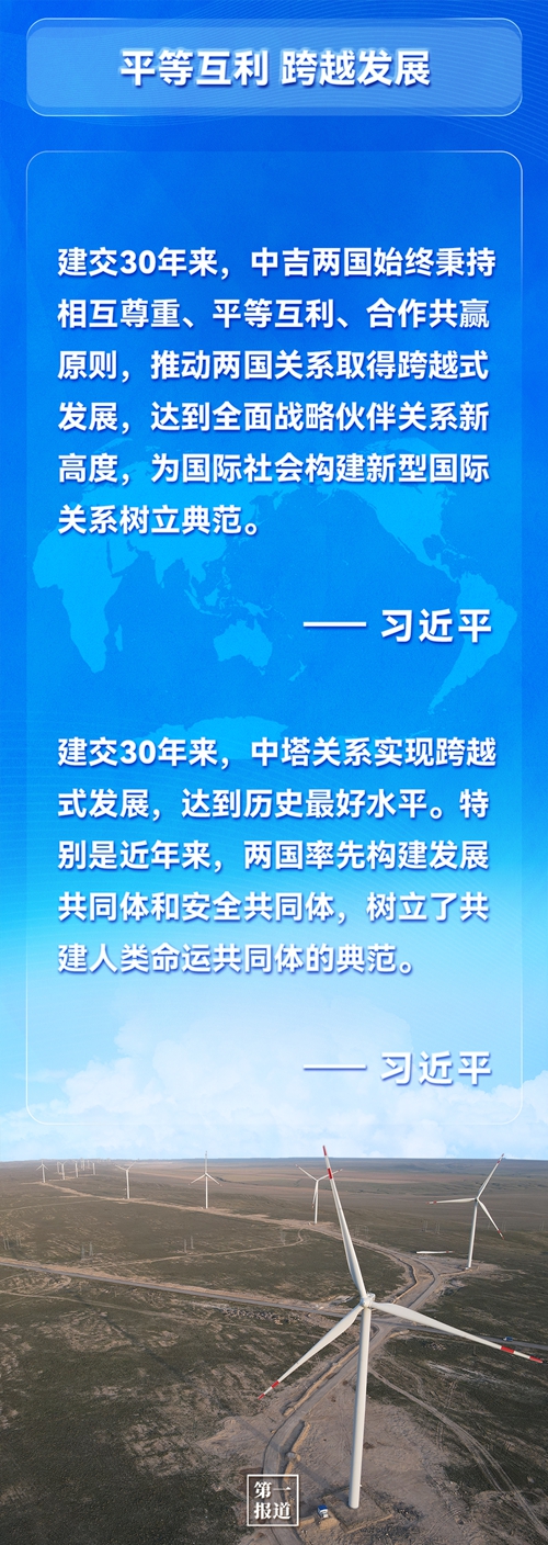 第一報道 | 建交三十年，習(xi) 主席這樣評價(jia) 與(yu) 中亞(ya) 五國關(guan) 係