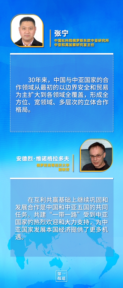 第一報道 | 建交三十年，習(xi) 主席這樣評價(jia) 與(yu) 中亞(ya) 五國關(guan) 係