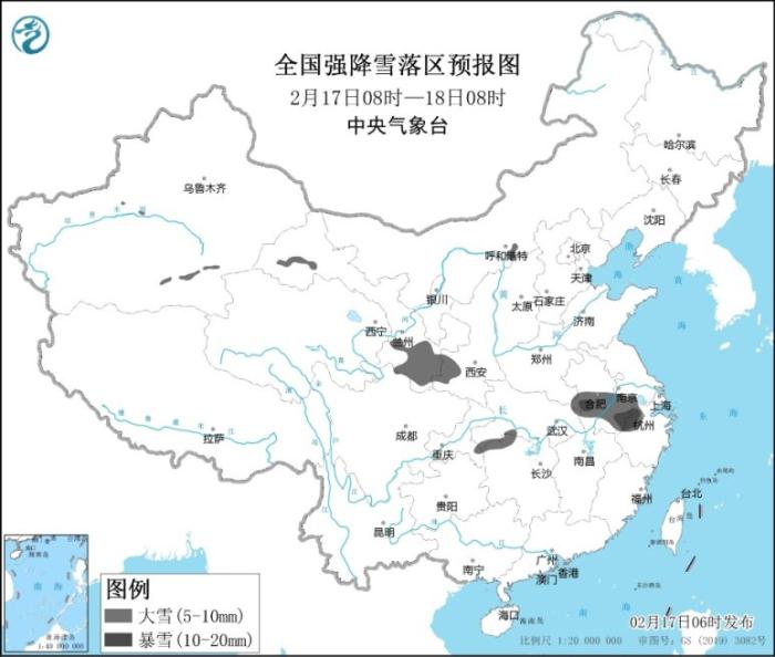 中東(dong) 部將有明顯雨雪天氣過程 19日起華南有大到暴雨