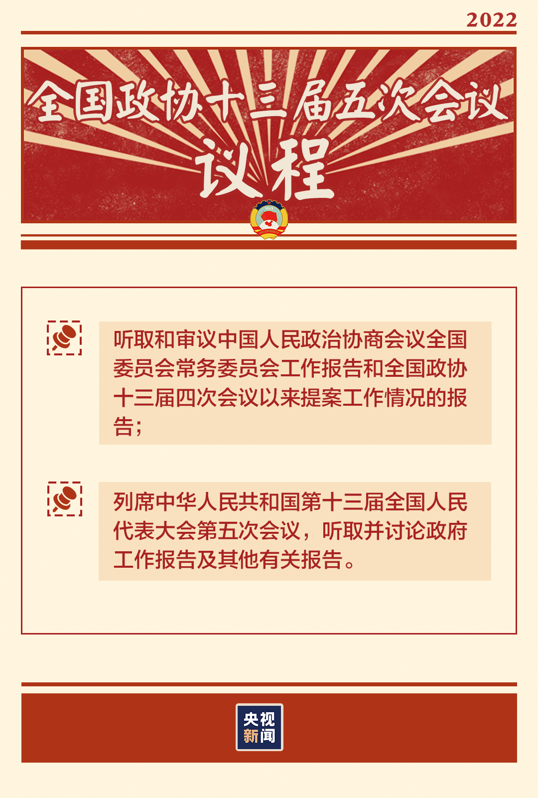 “兩(liang) 會(hui) 時間”即將開啟，這些要點提前看→