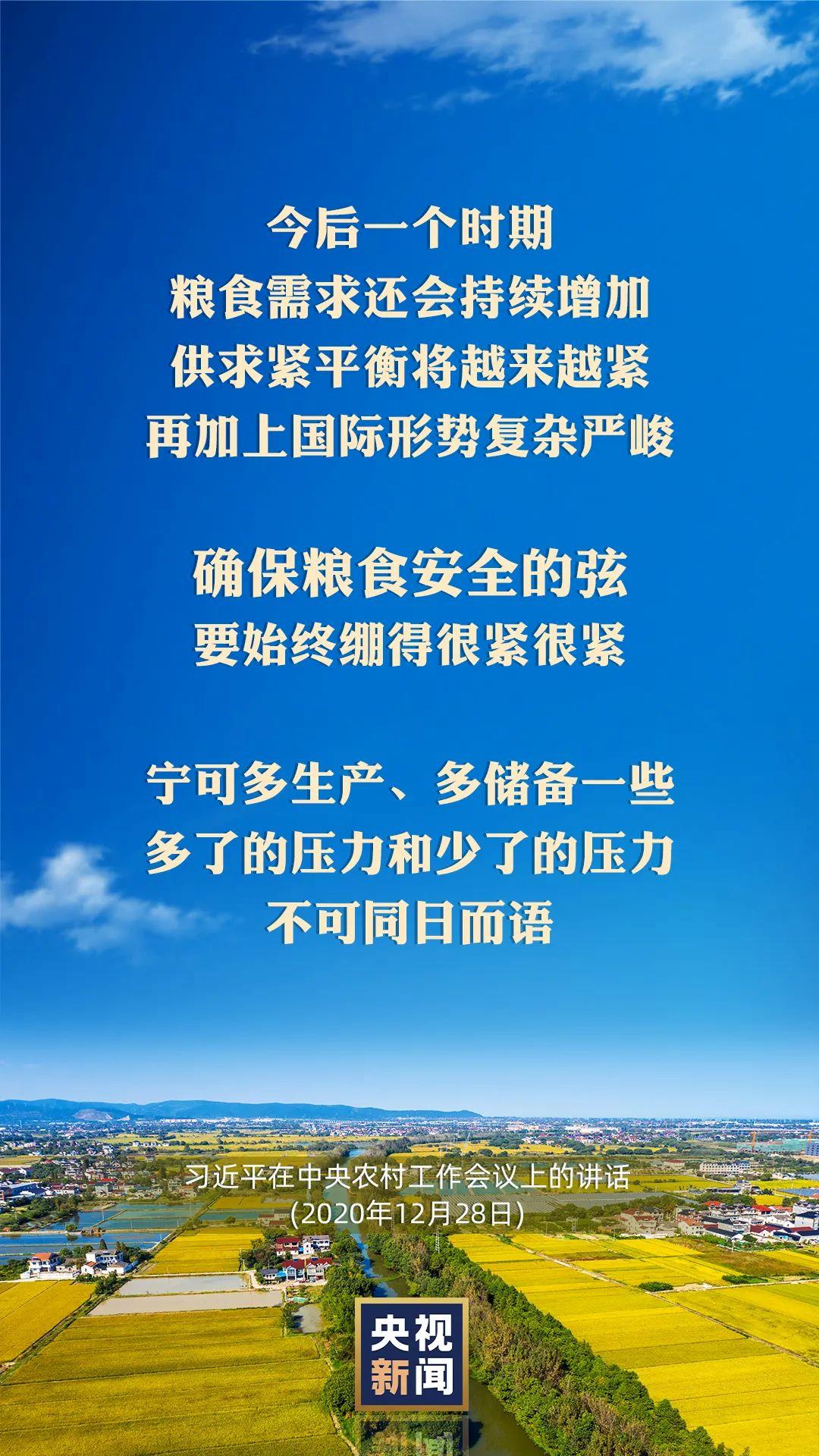 習(xi) 近平：以國內(nei) 穩產(chan) 保供的確定性來應對外部環境的不確定性