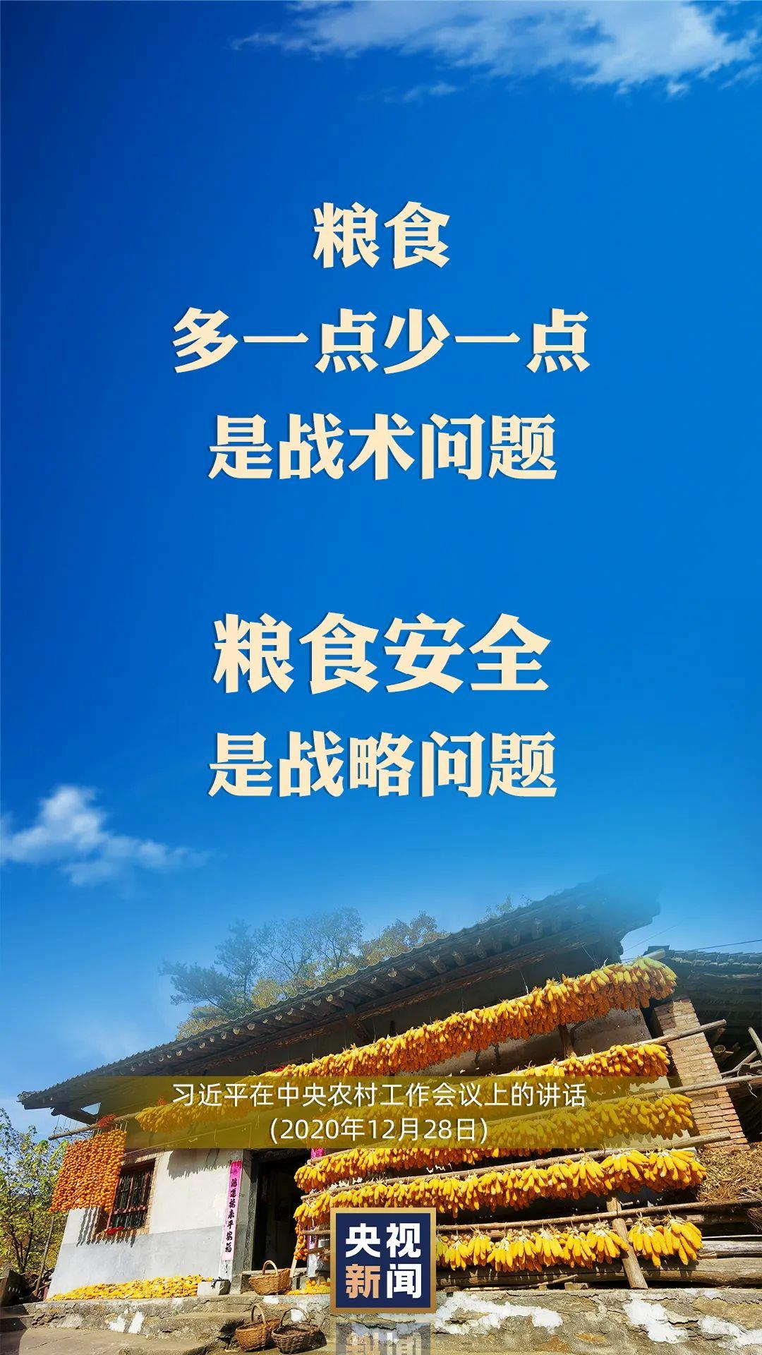 習(xi) 近平：以國內(nei) 穩產(chan) 保供的確定性來應對外部環境的不確定性