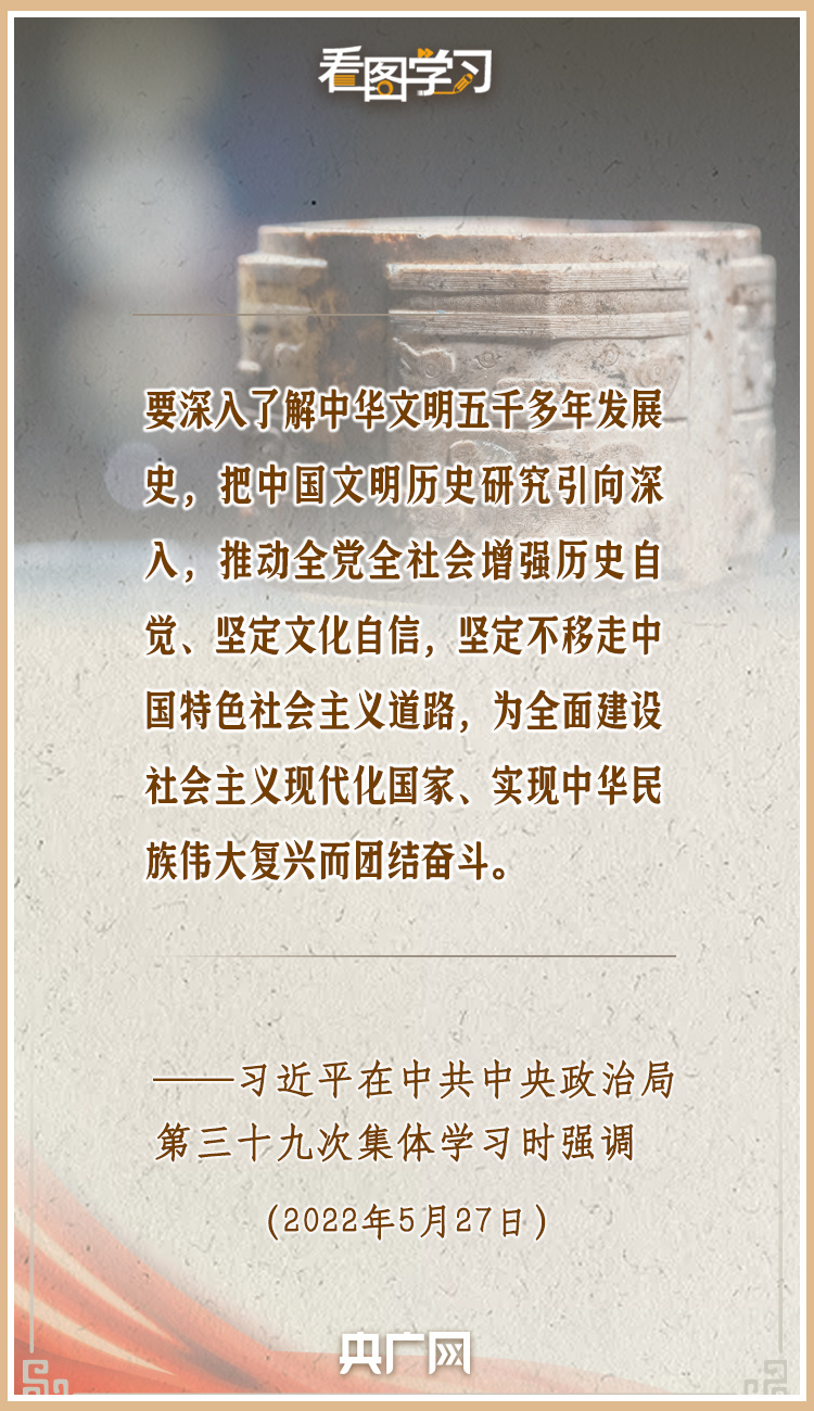 看圖學習(xi) ｜把中國文明曆史研究引向深入