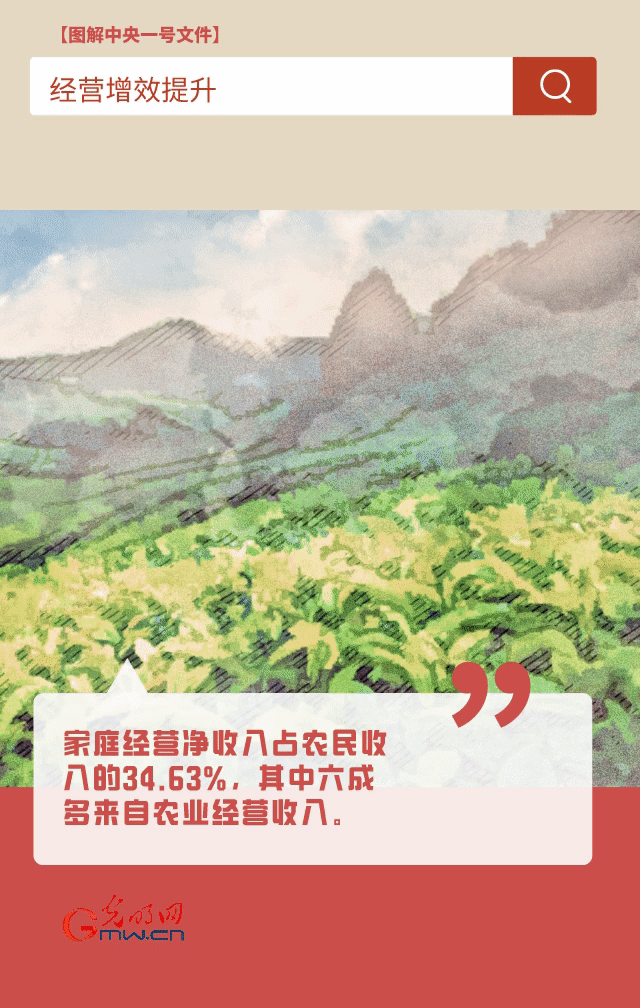 【圖解中央一號文件】“動”漫海報丨今年如何讓農(nong) 民的“錢袋子”鼓起來？