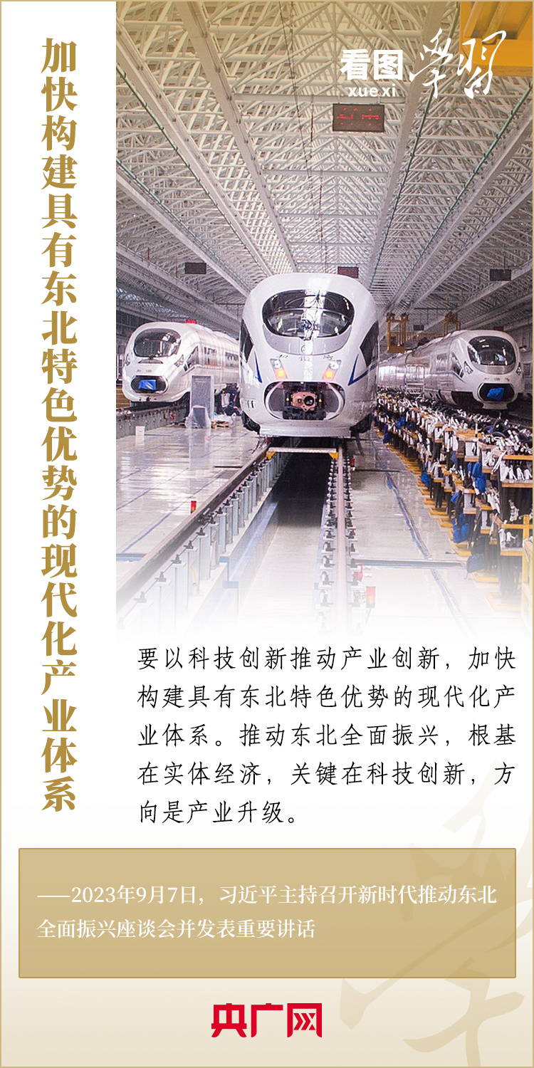 看圖學習(xi) 丨奮力譜寫(xie) 東(dong) 北全麵振興(xing) 新篇章