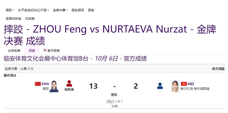 圖片來源：杭州亞(ya) 運會(hui) 網站截圖
