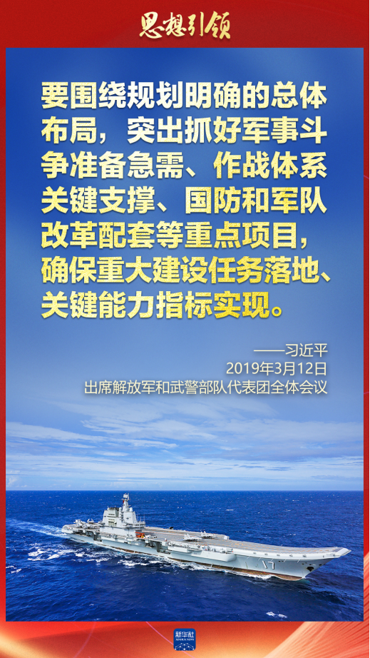 思想引領｜兩(liang) 會(hui) 上，習(xi) 主席這樣談強軍(jun) 之路