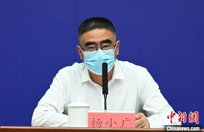 成都市政府副秘書(shu) 長、市衛健委主任楊小廣。　安源 攝