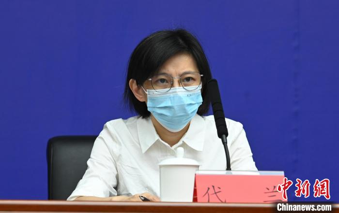 成都市經信局總工程師代蘭(lan) 。　安源 攝