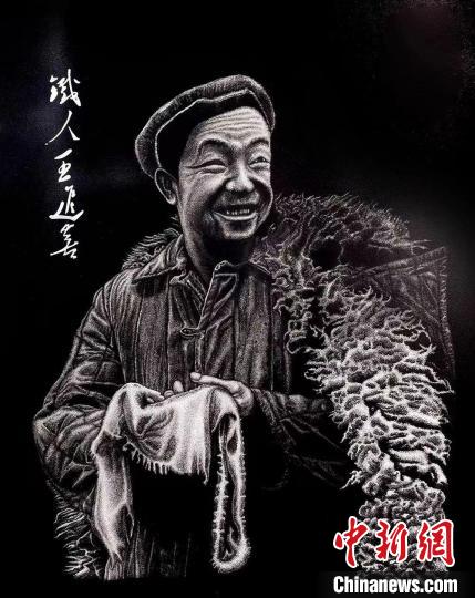 “90後”在酒泉：鍥而不舍，鐵筆生花，他隻拿作品說話
