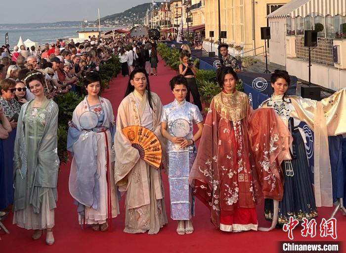 當地時間6月16日，2023年卡布爾電影節中國日活動舉(ju) 行。　主辦方供圖