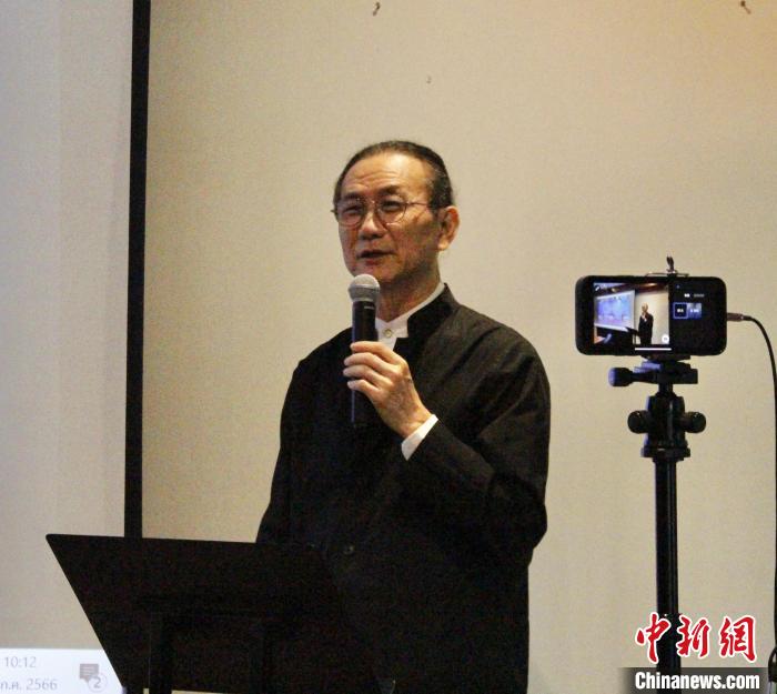 泰國泰中商務委員會(hui) 主席邱威功致辭。<a target='_blank' href='https://www.easyfundingllc.com/' _fcksavedurl='/'><p  align=