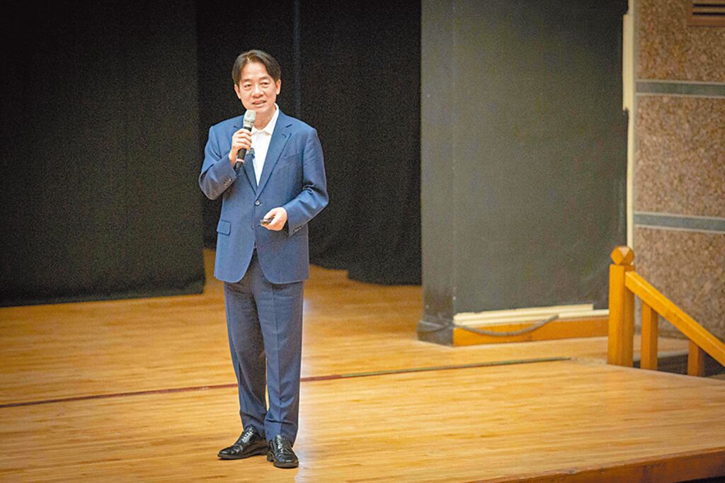 賴清德。台灣“中時新聞網”資料圖