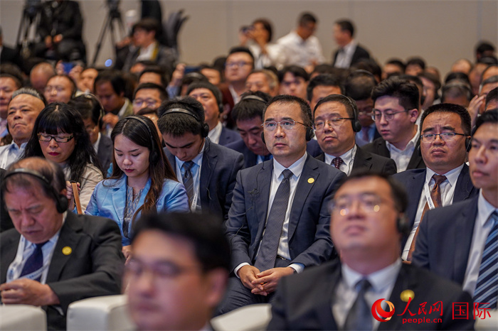2023中國（浙江）—泰國合作交流會(hui) 現場。普拉維攝
