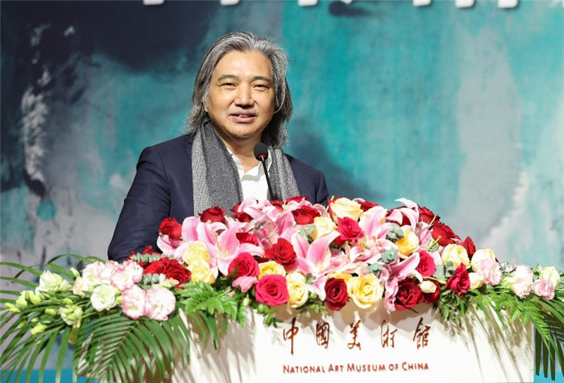 吳為(wei) 山致辭。主辦方供圖
