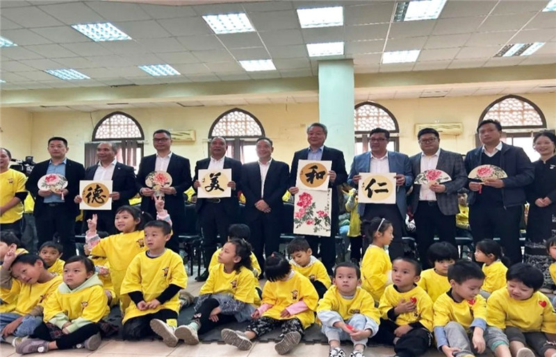 圖為(wei) 2023“中華文化大樂(le) 園—埃及開羅營”閉幕式活動現場。主辦方供圖