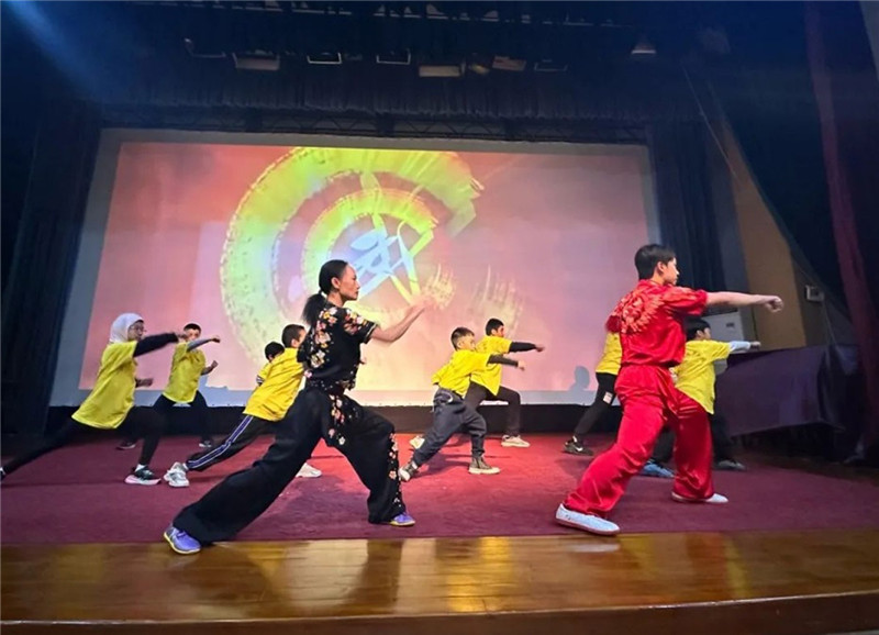 圖為(wei) 2023“中華文化大樂(le) 園—埃及開羅營”閉幕式活動現場。主辦方供圖