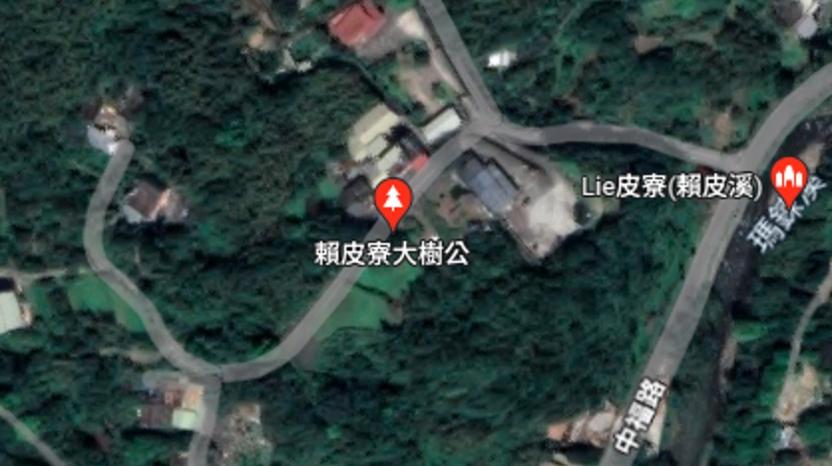 穀歌地圖截圖。圖片來源：台灣《中國時報》