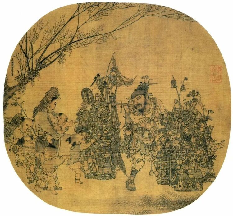 古畫展現北宋兒(er) 童的快樂(le) 童年