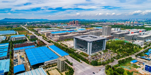 寧鄉(xiang) 高新區鳥瞰。鄧建春攝