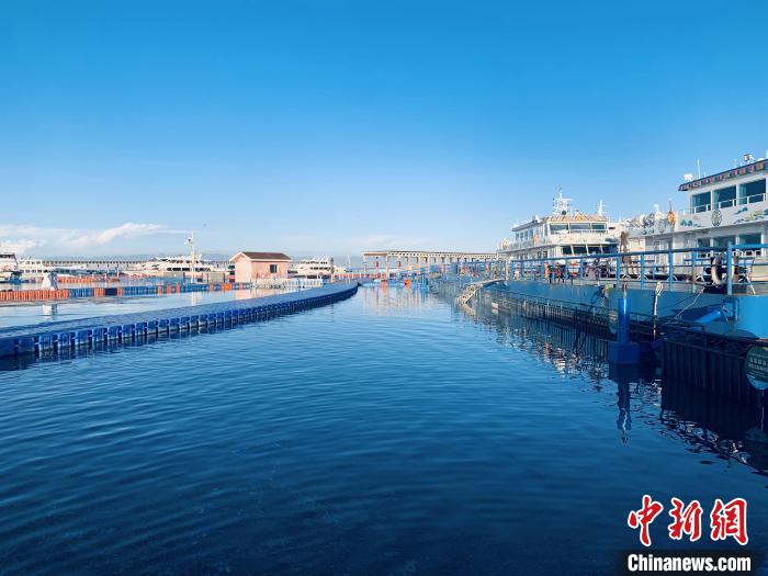 圖為(wei) 青海湖一角。(資料圖) 張傲 攝