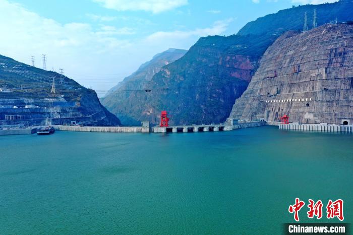 圖為(wei) 白鶴灘水電站。　水電四局供圖
