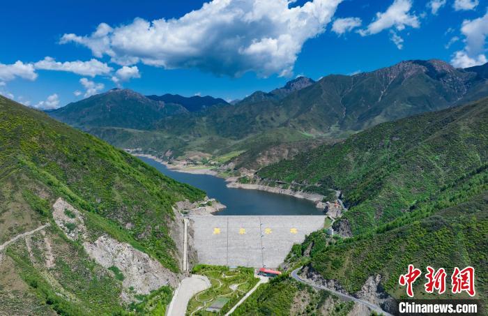 圖為(wei) 引大濟湟黑泉水庫。(資料圖) 青海省水利廳 供圖