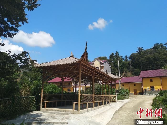北山佘族村新麵貌。洲湖鎮供圖
