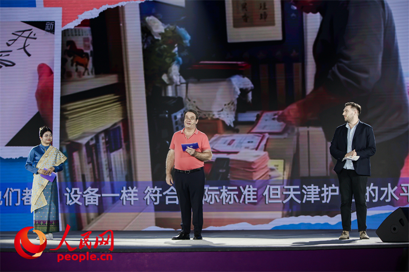 從(cong) 左至右分別為(wei) 馬星彤、皮安睿、柯明可。人民網記者 於(yu) 凱攝