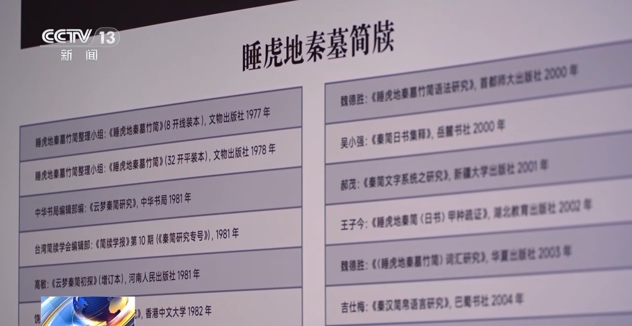 文化中國行丨最早的法典、家書(shu) 、乘法表……千年簡牘中讀懂曆史的“大事件”“小細節”