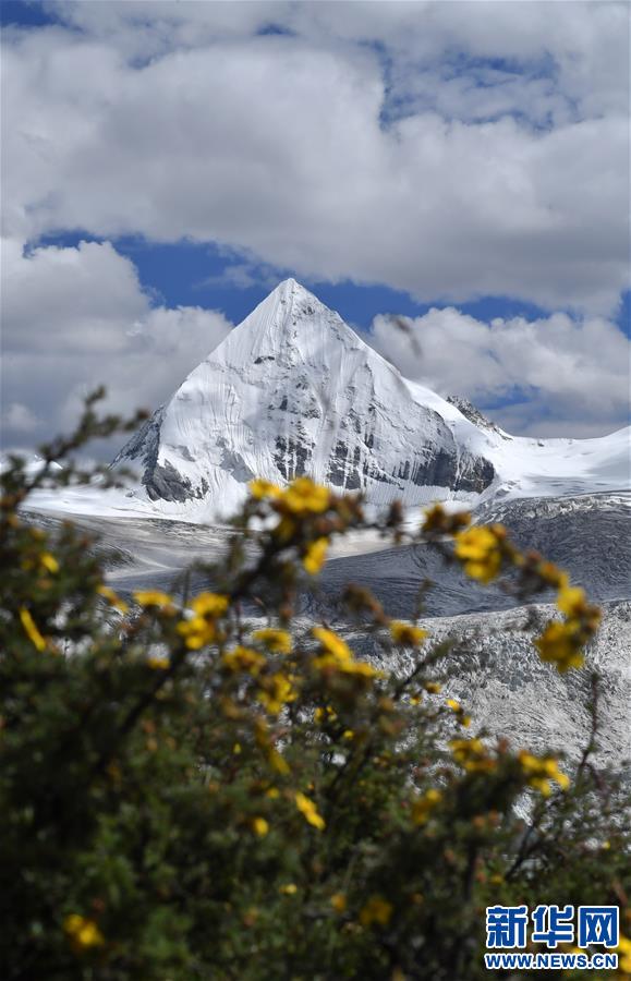 （新華視界）（1）藏北旅遊打卡地：薩普雪山
