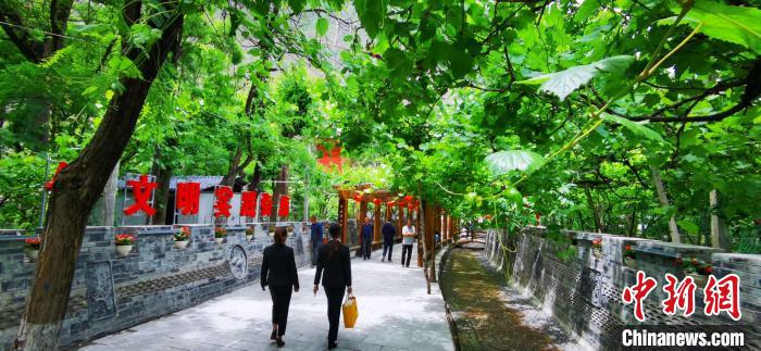 甘肅“藏鄉(xiang) 江南第一村”：葡萄村落打造“醉”美農(nong) 家
