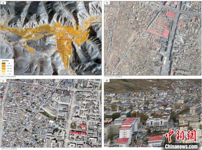 災後重建區群眾(zhong) 住房條件得到根本性改善監測結果。中科院空天院 供圖