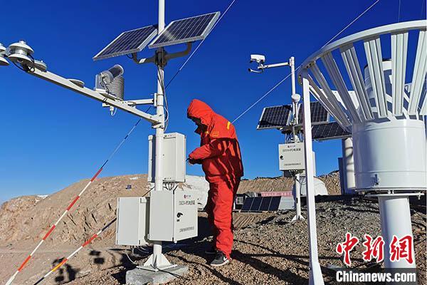 青海茫崖完成賽什騰山天文台址GPS高空探測