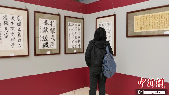 從(cong) 西湖到西藏書(shu) 法家用筆墨獻禮高原