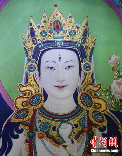 安多強巴繪製的《度母》唐卡。<a target='_blank' href='https://www.easyfundingllc.com/'><p  align=