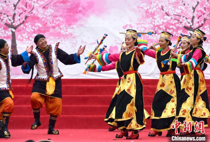 暢遊花海2023西藏林芝第二十屆桃花旅遊文化節開幕