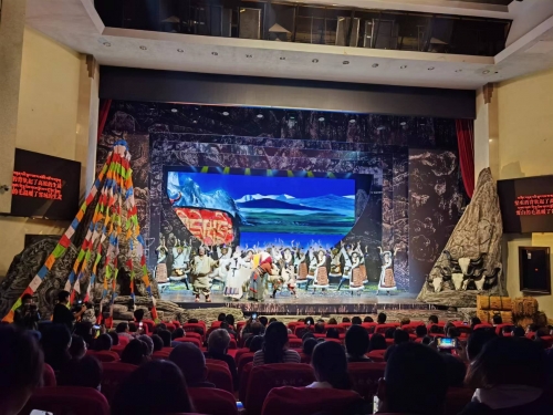 西藏當雄傳(chuan) 統歌舞劇《天湖 四季牧歌》亮相北京